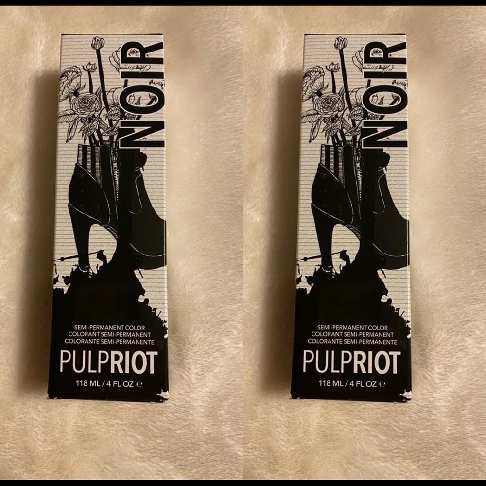 Pulp Riot Semi Permanent Color 4 oz. Noir